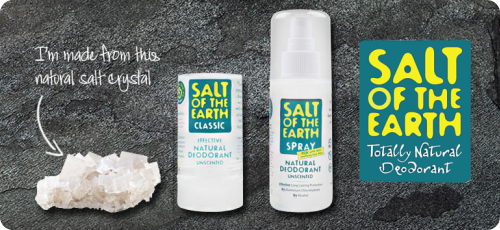 Prírodný dezodorant Salt of the Earth